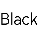 Black Sans