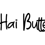 Hai Butterfly Sans