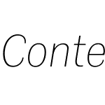 Contemporary Sans