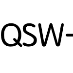 QSW-锐字云字库准圆体