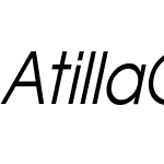 Atilla Condensed