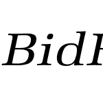 Bid Rom Wide