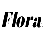 Floral Condensed