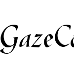 Gaze Condensed