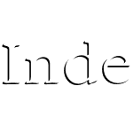 Indent