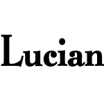 Luciano Condensed