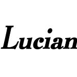 Luciano Condensed