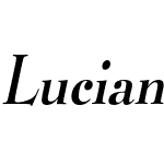 Luciano Condensed