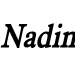 Nadine Condensed