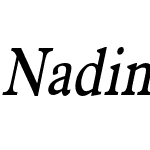 Nadine Condensed