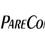 Pare Condensed