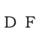 ＤＦＰペン字体NW4J3