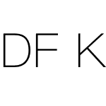 DF King Gothic BN10