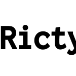 Ricty Diminished with Fira Code