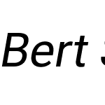 Bert Sans