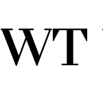 WT Volkolak Serif Display