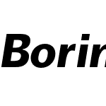 Boring Sans A