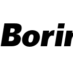 Boring Sans A