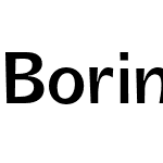 Boring Sans B