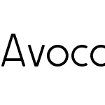 Avocado Sans Thin