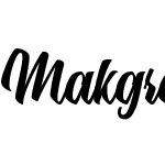 Makgraf Script Personal Use