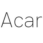 Acari Sans Neue