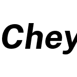 Cheyenne Sans Novus