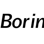 Boring Sans A Trial