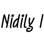 Nidily