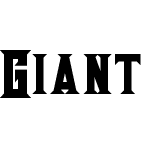 Giant Bold