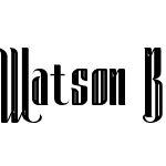 Watson Bold Inline