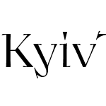 KyivType Titling