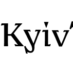 KyivType Titling