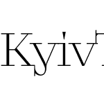 KyivType Serif