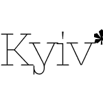 Kyiv*Type Serif