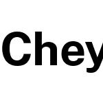 Cheyenne Sans Novus