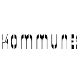 Kommune Stencil