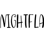 Nightflashes Font