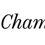 Chamberi Text