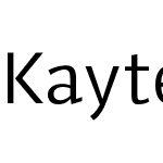 Kaytek Sans