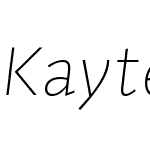 Kaytek Sans