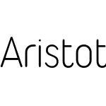 Aristotelica Pro Display Condensed