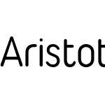 Aristotelica Pro Display Condensed