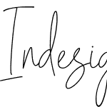 Indesign Signature