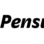 Pensum Sans