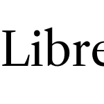 Libre Caslon Text