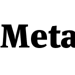 Meta Serif Pro