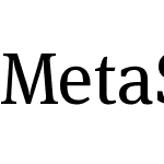 Meta Serif Pro