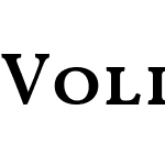 Vollkorn SC SemiBold