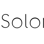 Solomon Sans